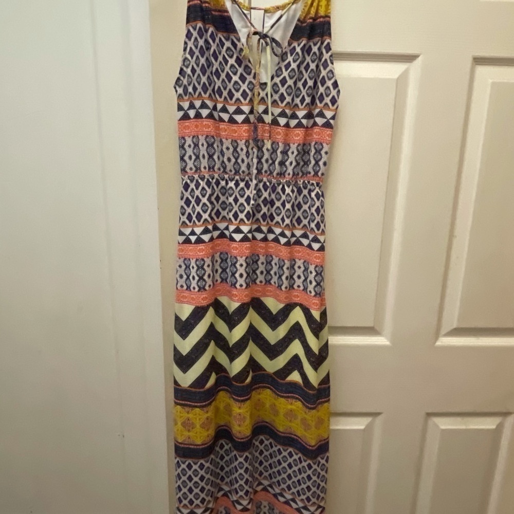 3 for20 🤗Sanctuary
Multicolor Capetown High Low Halter Casual Maxi Dress Size XS - Picture 2 of 9